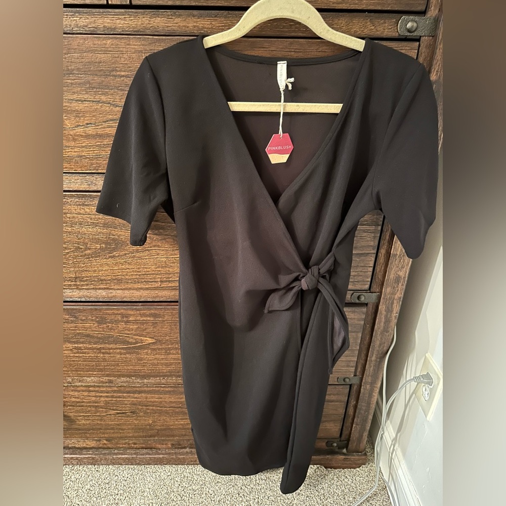 Black Maternity Dress